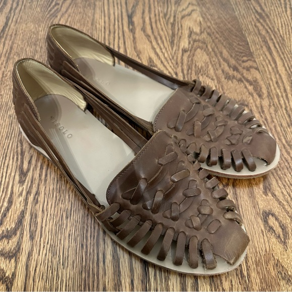 Nisolo Shoes - Nisolo Woven Hurache Sandal Flats